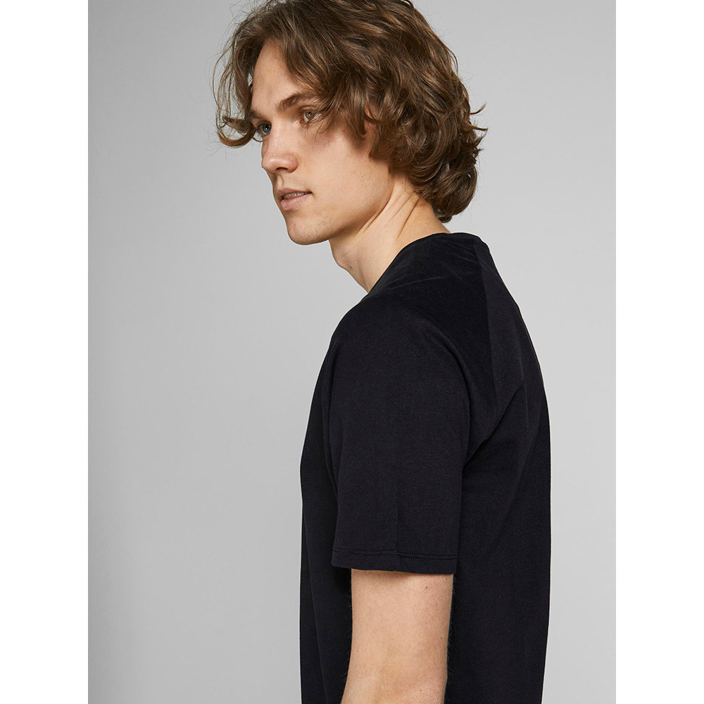 JACK AND JONES - T-shirt Round Neck 12164936 Μαύρο