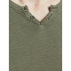 Jack and Jones Λαδί T-shirt V-Neck - 12164972