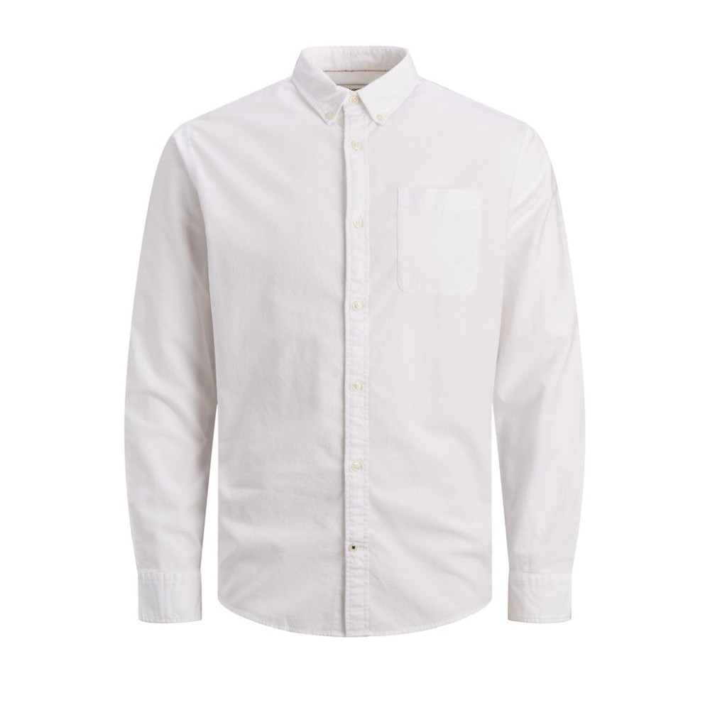 Jack and Jones Λευκό Πουκάμισο Button Down - 12182486