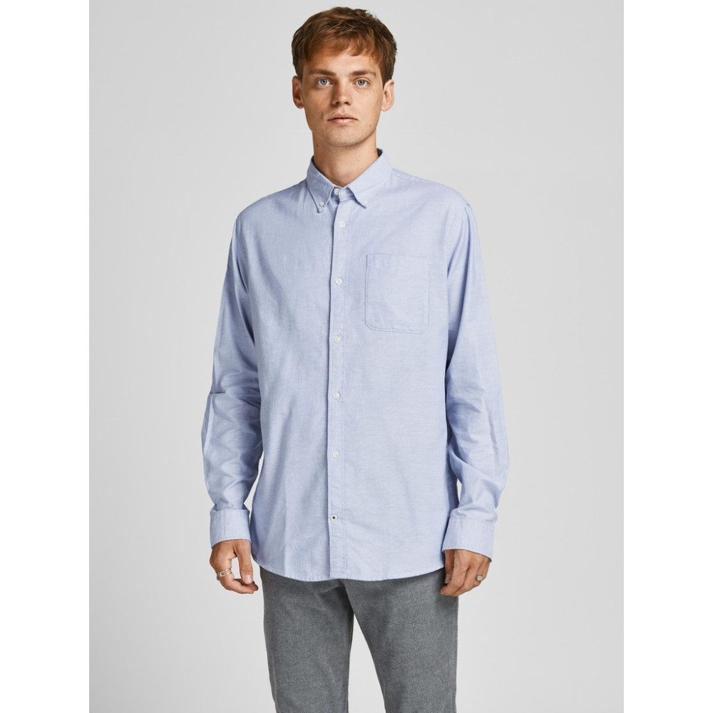 Jack and Jones Γαλάζιο Πουκάμισο Button Down - 12182486