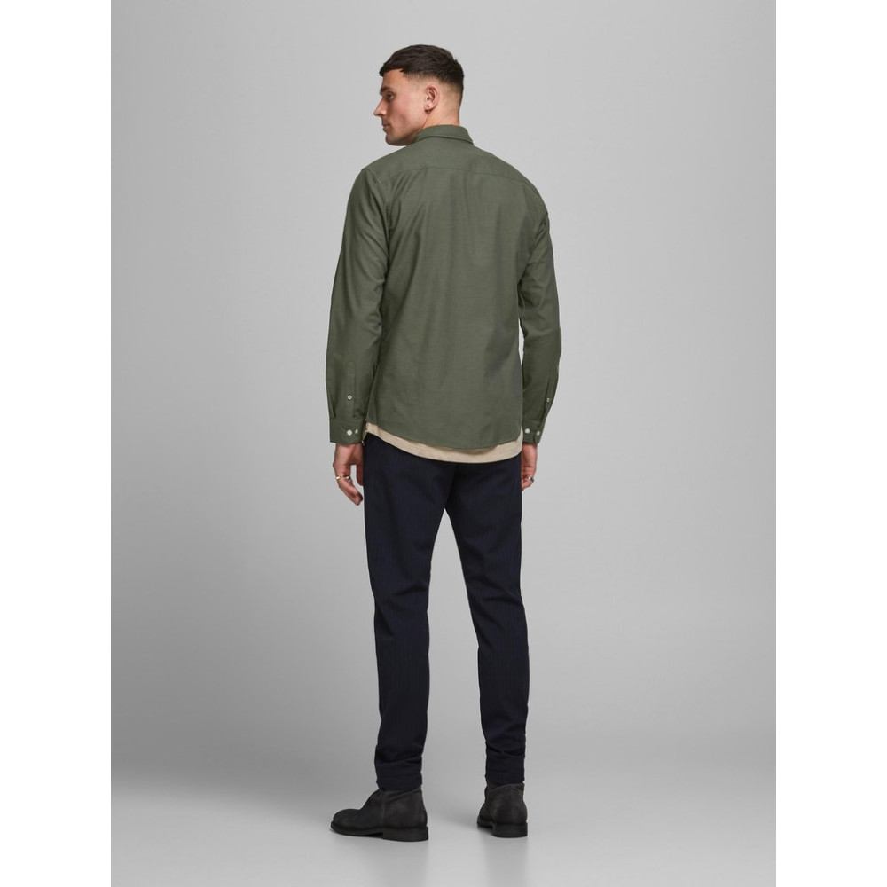 Jack and Jones Λαδί Πουκάμισο Button Down - 12182486