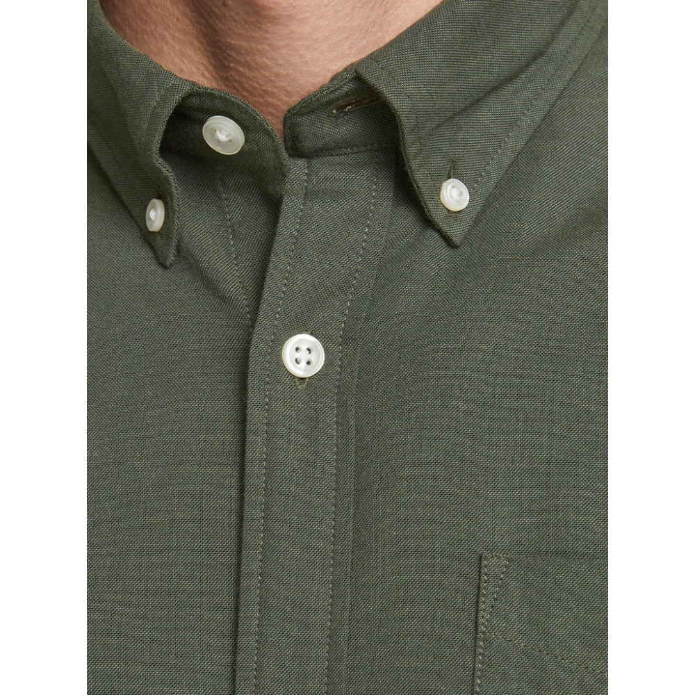 Jack and Jones Λαδί Πουκάμισο Button Down - 12182486