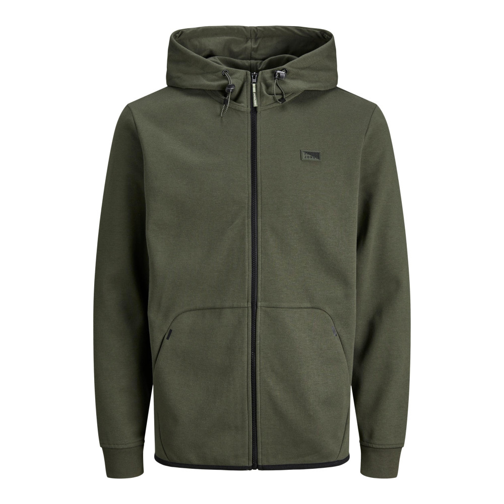 JACK & JONES - Ζακέτα με κουκούλα 12184879 Πράσινο