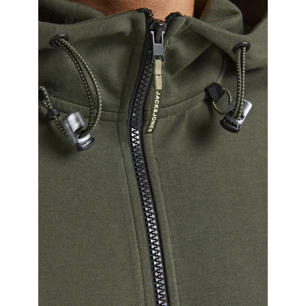 JACK & JONES - Ζακέτα με κουκούλα 12184879 Πράσινο