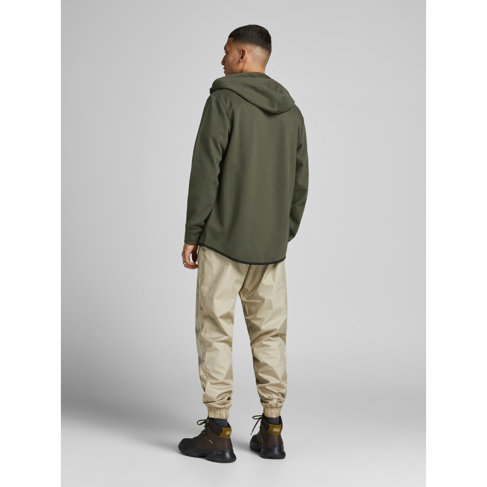JACK & JONES - Ζακέτα με κουκούλα 12184879 Πράσινο