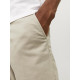 Jack and Jones Μπεζ Βερμούδα Chino - 12165604