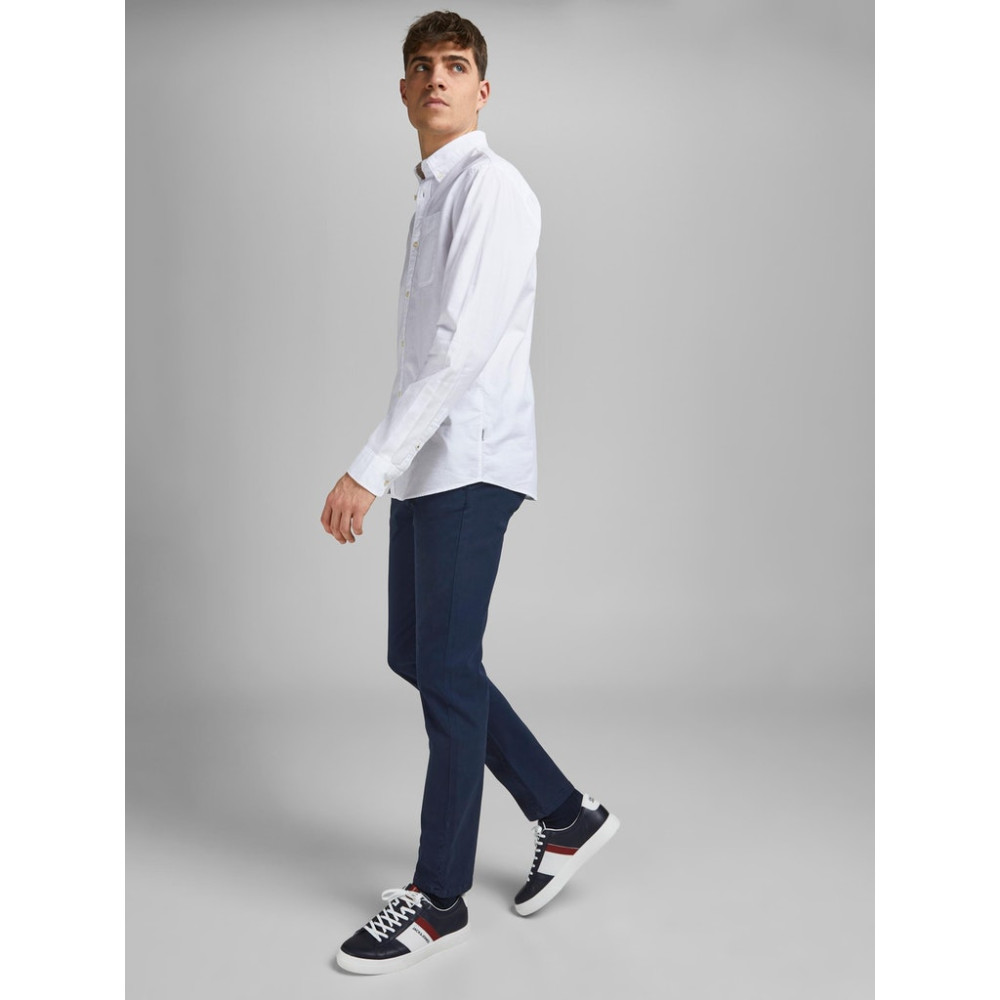 Jack and Jones Μπλε Παντελόνι Chino - 12184901