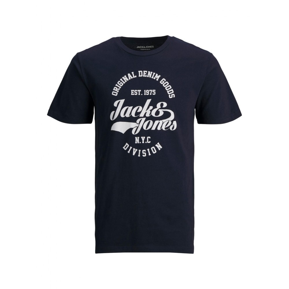 Jack and Jones Μπλε T-shirt C Neck - 12199620