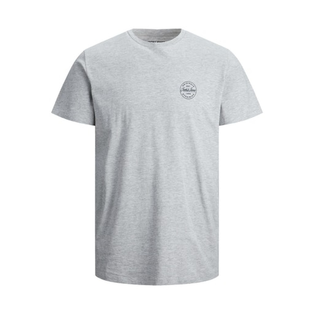 Jack and Jones Γκρι T-shirt C Neck - 12205022