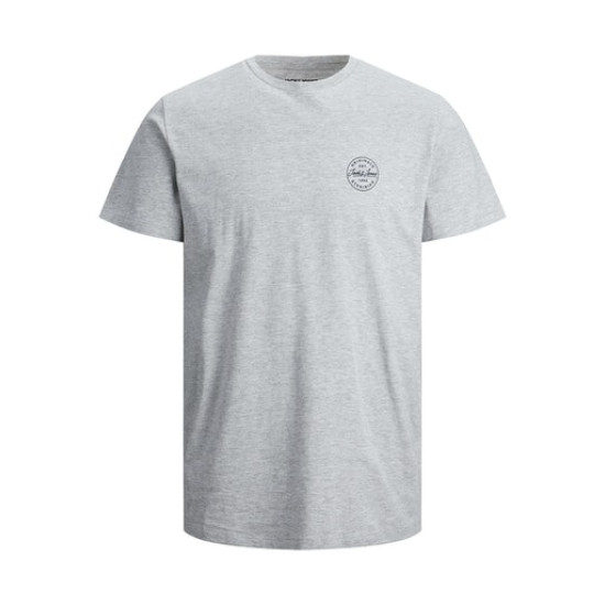 Jack and Jones Γκρι T-shirt C Neck - 12205022