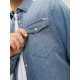 Jack and Jones Μπλε Denim Πουκάμισο - 12138115