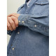 Jack and Jones Μπλε Denim Πουκάμισο - 12138115