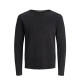 Jack and Jones Ανθρακί Πουλόβερ C Neck - 12174001