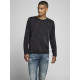 Jack and Jones Ανθρακί Πουλόβερ C Neck - 12174001