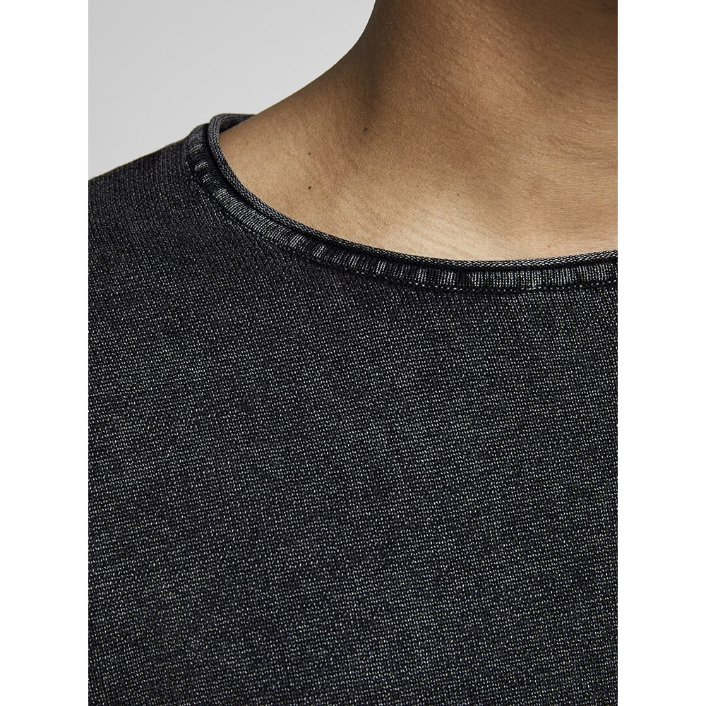 Jack and Jones Ανθρακί Πουλόβερ C Neck - 12174001