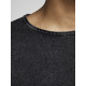 Jack and Jones Ανθρακί Πουλόβερ C Neck - 12174001