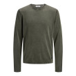 Jack and Jones Λαδί Πουλόβερ C Neck - 12174001