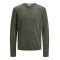 Jack and Jones Λαδί Πουλόβερ C Neck - 12174001