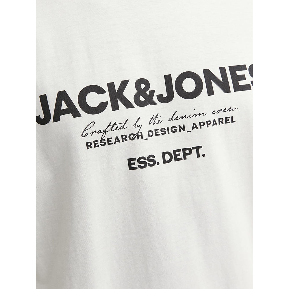 Jack and Jones Λευκό T-shirt C Neck - 12247782