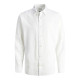 Jack and Jones Λευκό Πουκάμισο Linen Blend - 12248384
