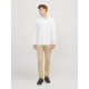 Jack and Jones Λευκό Πουκάμισο Linen Blend - 12248384