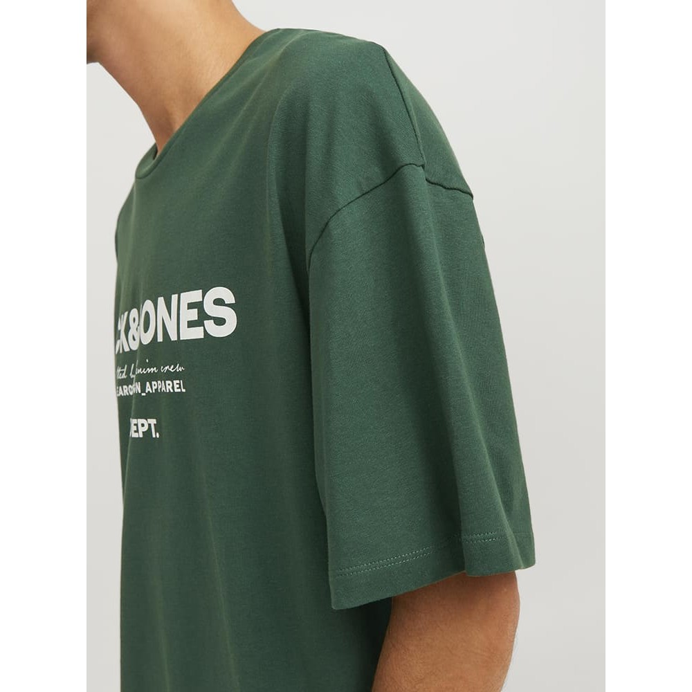 Jack and Jones Πράσινο T-shirt C Neck - 12247782