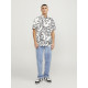 Jack and Jones Λευκό Πουκάμισο Hawaiian - 12251023