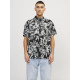 Jack and Jones Μαύρο Πουκάμισο Hawaiian - 12251023