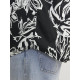 Jack and Jones Μαύρο Πουκάμισο Hawaiian - 12251023