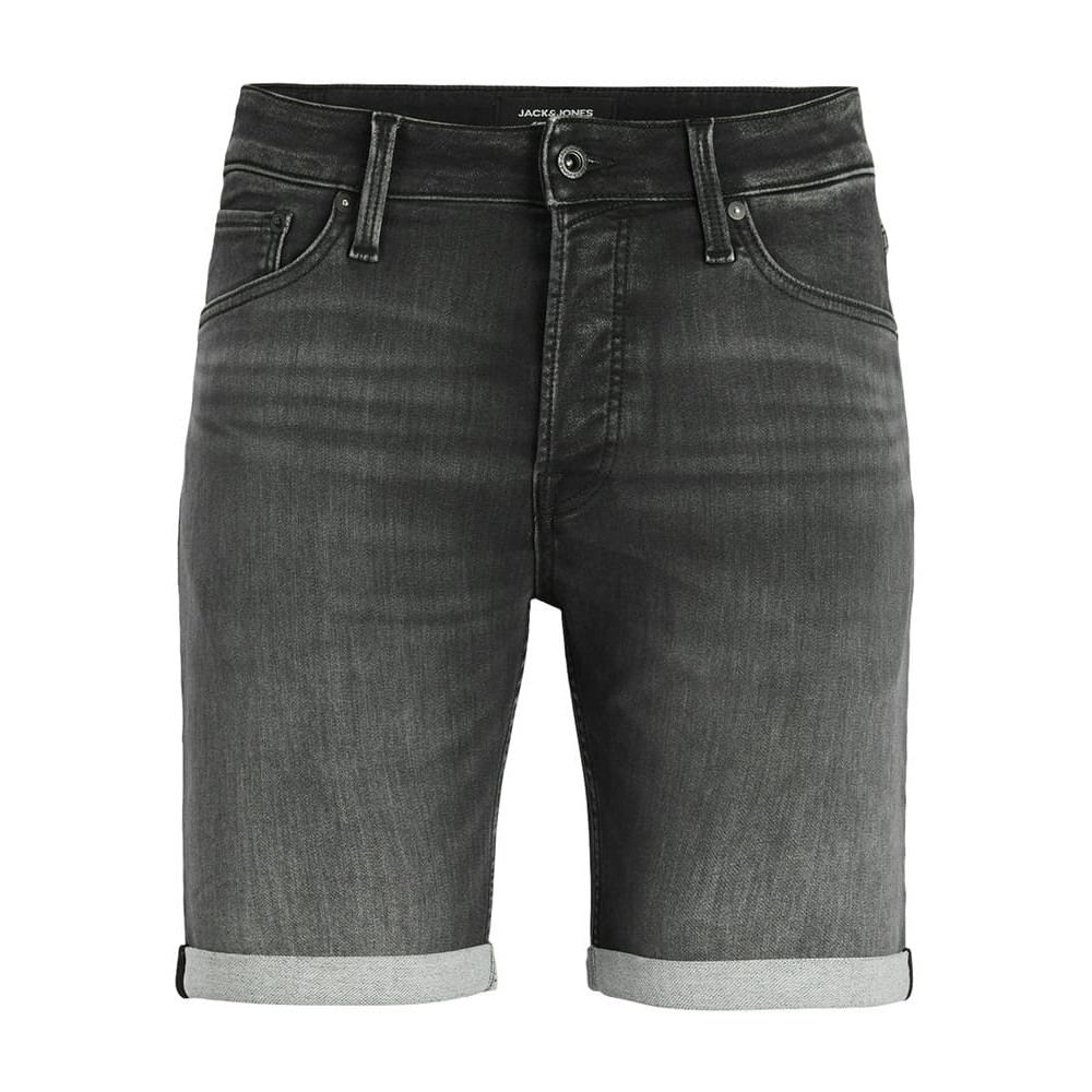 Jack and Jones Μαύρο Βερμούδα Denim - 12252246