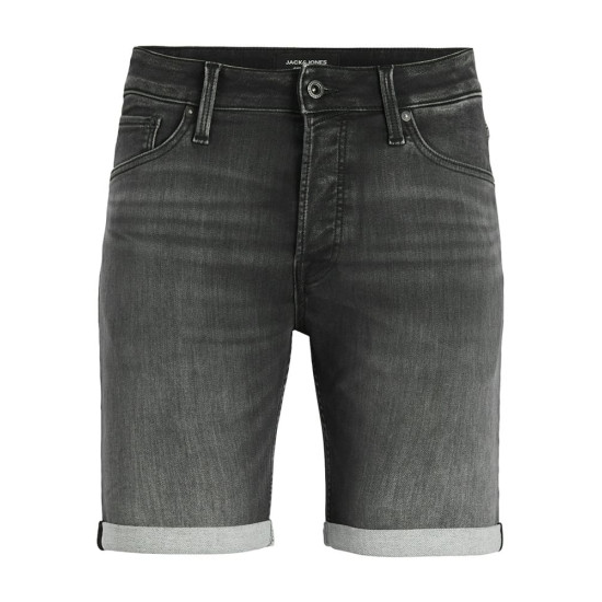Jack and Jones Μαύρο Βερμούδα Denim - 12252246