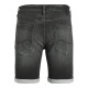 Jack and Jones Μαύρο Βερμούδα Denim - 12252246