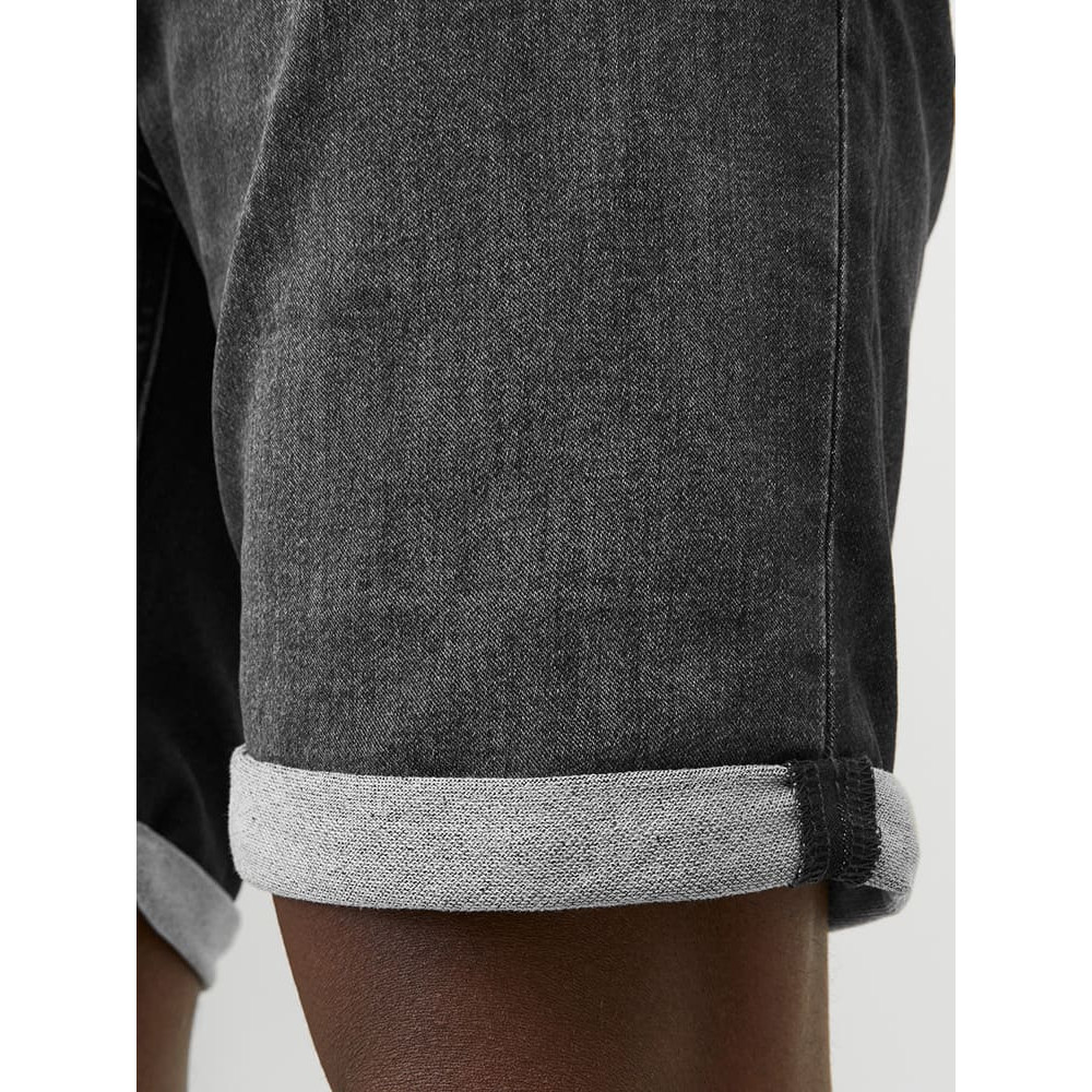 Jack and Jones Μαύρο Βερμούδα Denim - 12252246