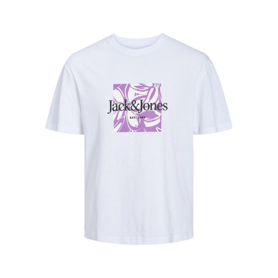 Jack and Jones Λευκό T-shirt C Neck - 12250436