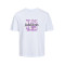 Jack and Jones Λευκό T-shirt C Neck - 12250436