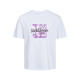 Jack and Jones Λευκό T-shirt C Neck - 12250436