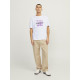 Jack and Jones Λευκό T-shirt C Neck - 12250436