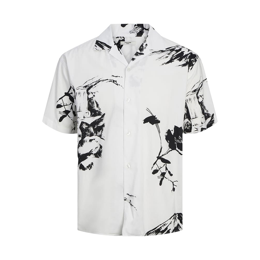 Jack and Jones Λευκό Κοντομάνικο Πουκάμισο - 12252948