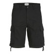 Jack and Jones Μαύρη Βερμούδα Cargo - 12253122