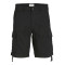Jack and Jones Μαύρη Βερμούδα Cargo - 12253122
