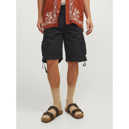 Jack and Jones Μαύρη Βερμούδα Cargo - 12253122