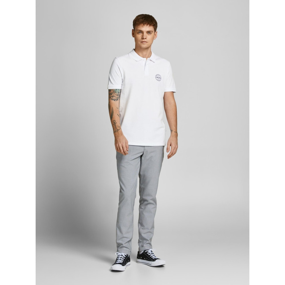 Jack and Jones Λευκό Κοντομάνικο polo - 12205025