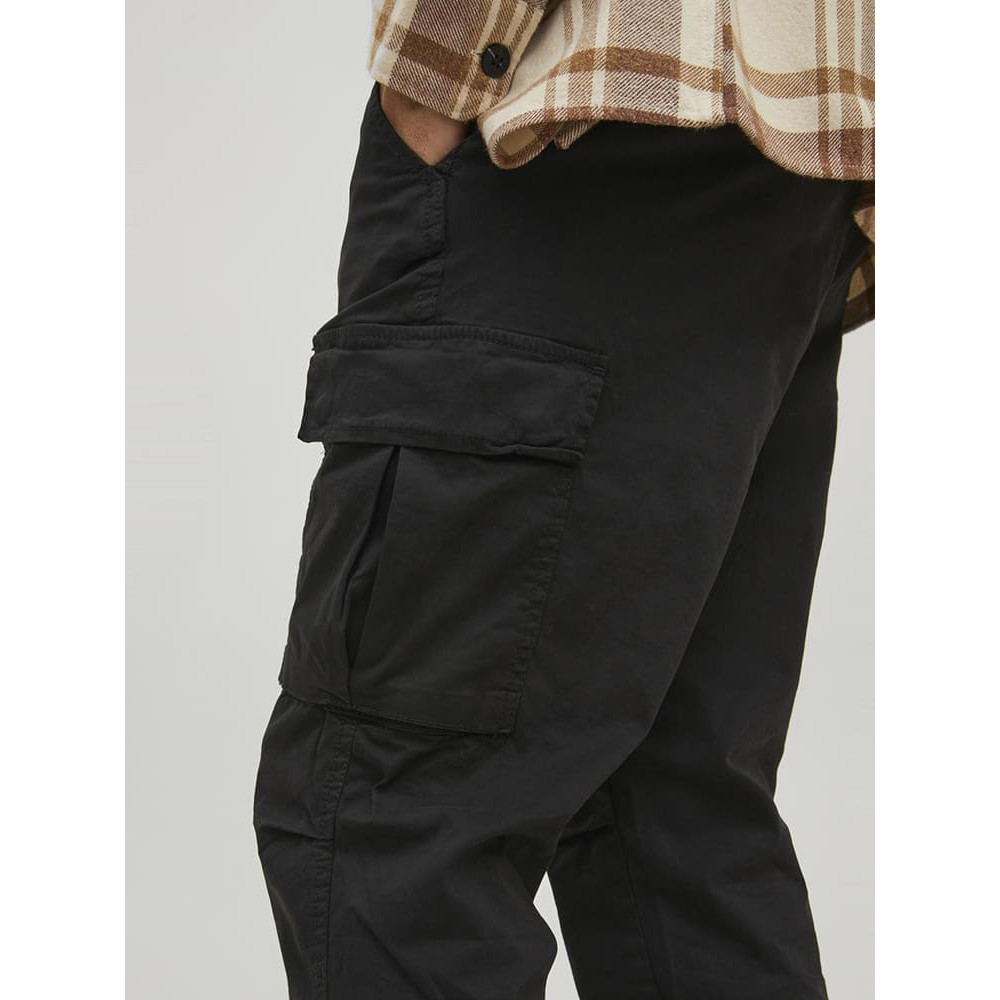 Jack and Jones Μαύρο Παντελόνι Cargo - 12216664