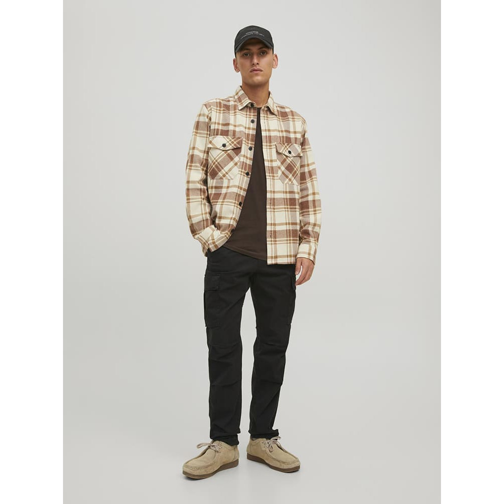 Jack and Jones Μαύρο Παντελόνι Cargo - 12216664