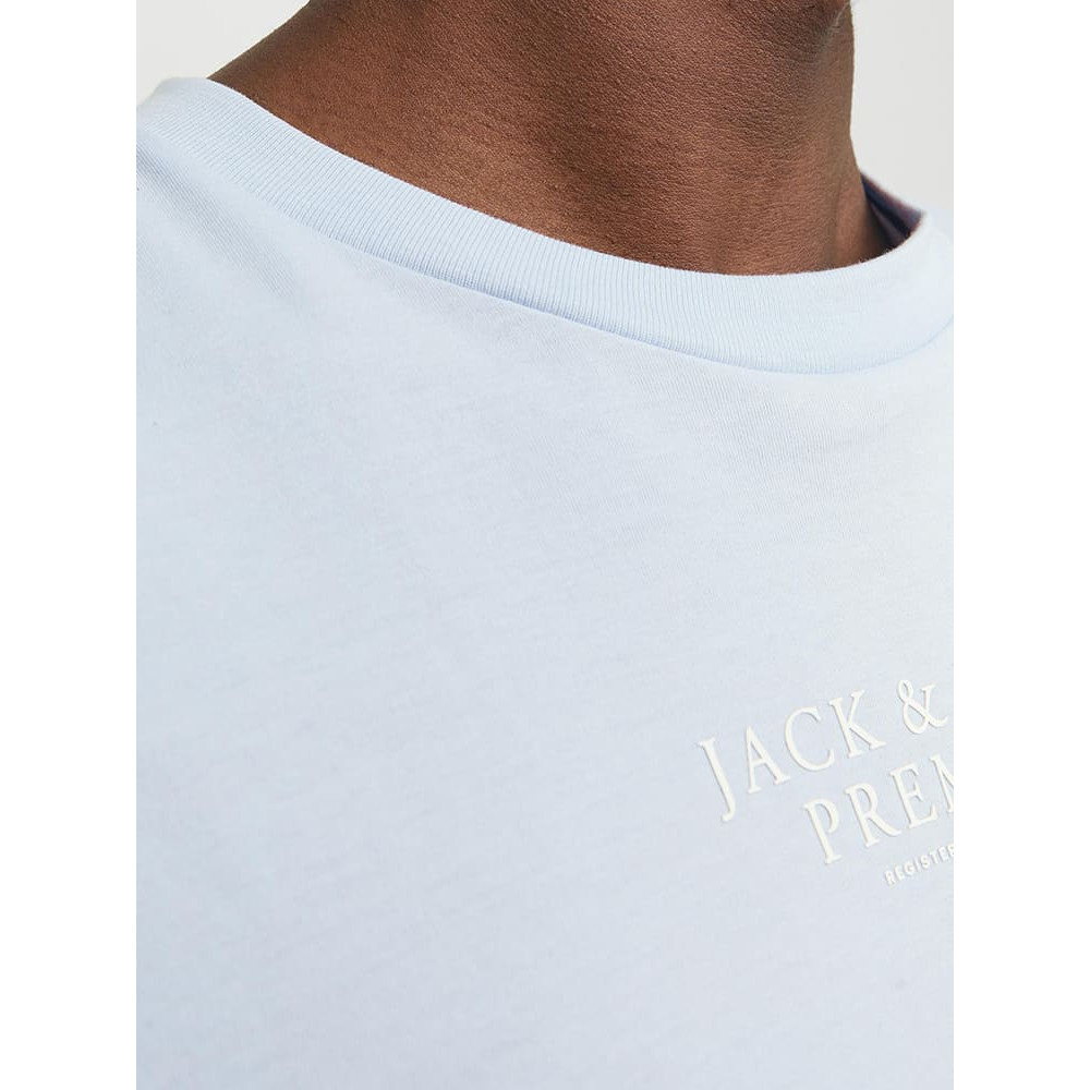 Jack and Jones Γαλάζιο T-shirt C Neck - 12217167
