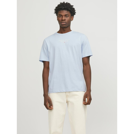 Jack and Jones Γαλάζιο T-shirt C Neck - 12217167