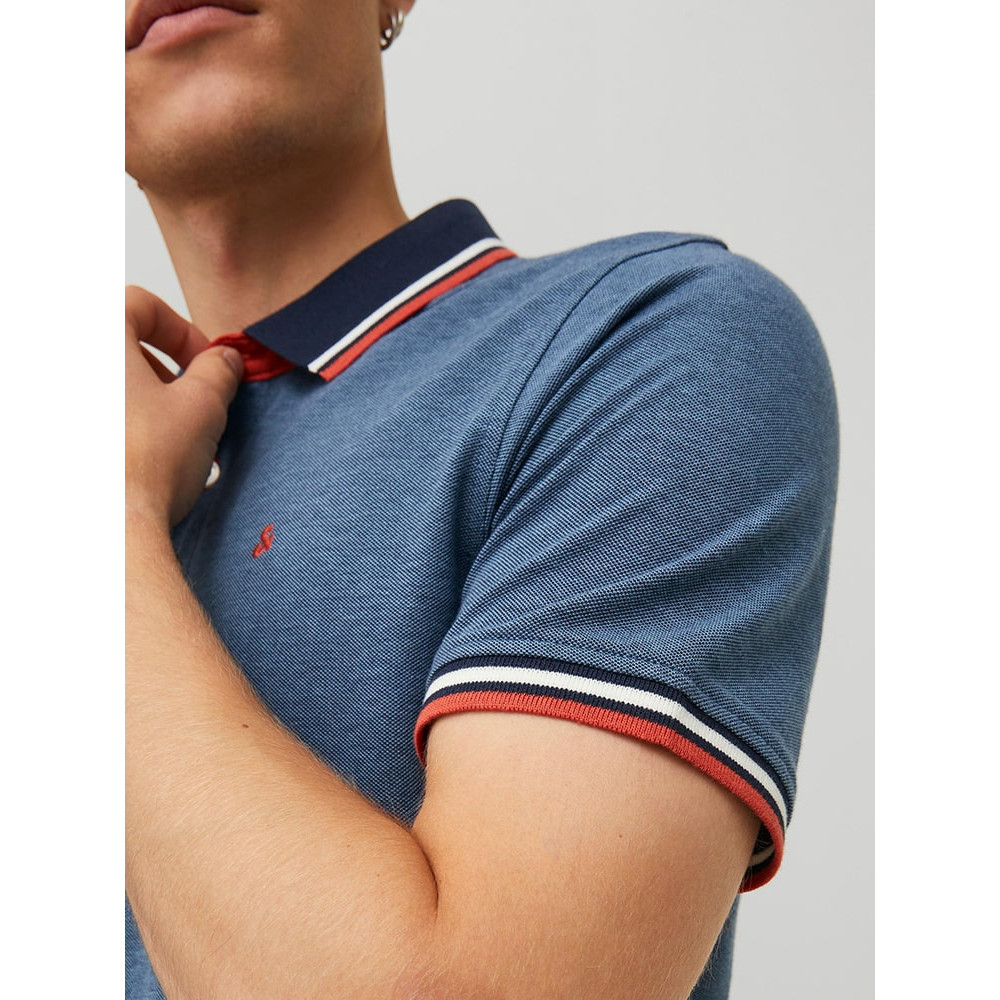 Jack and Jones Μπλε Κοντομάνικο polo - 12136668