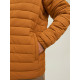 Jack and Jones Μπεζ Μπουφάν τύπου Puffer - 12211129 