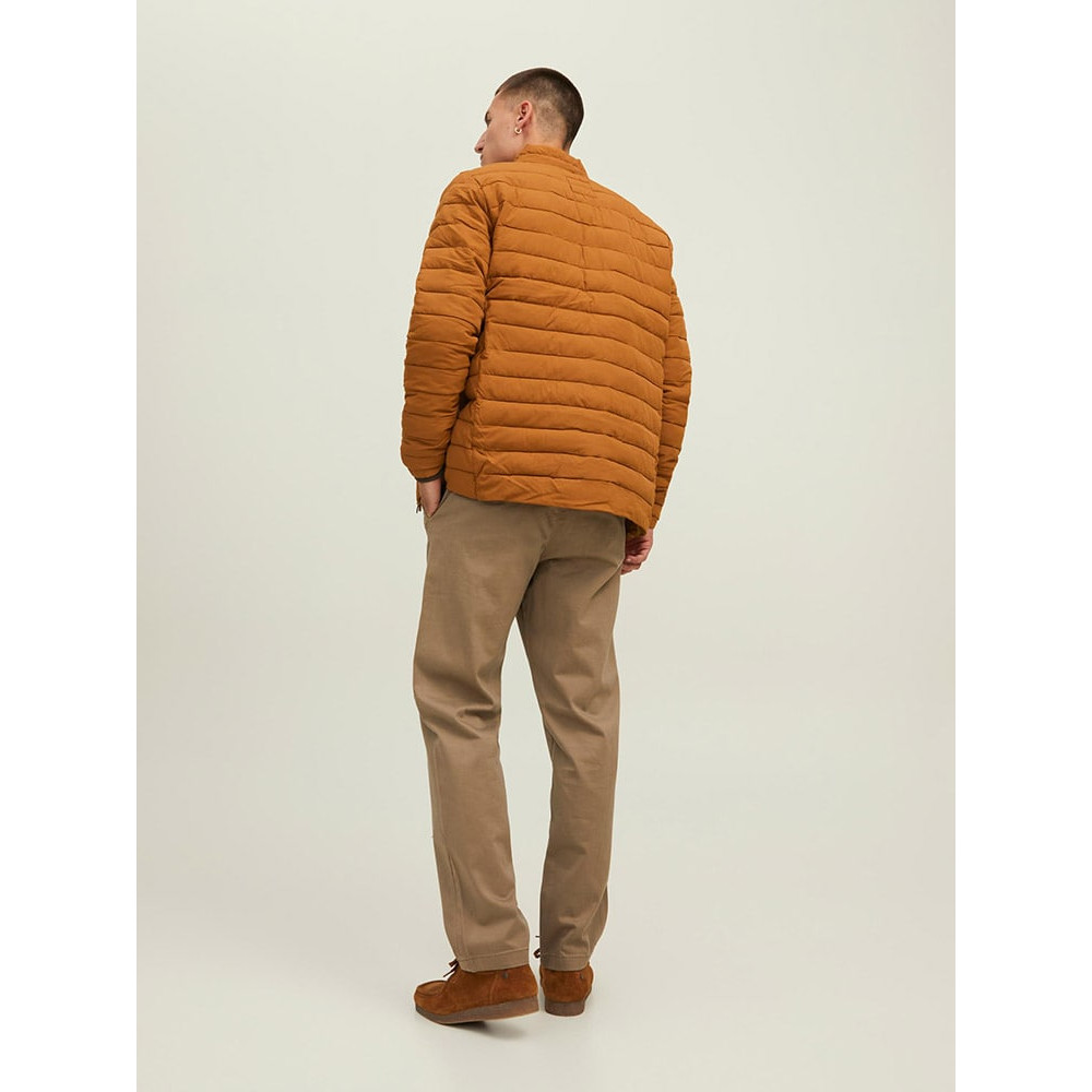 Jack and Jones Μπεζ Μπουφάν τύπου Puffer - 12211129 