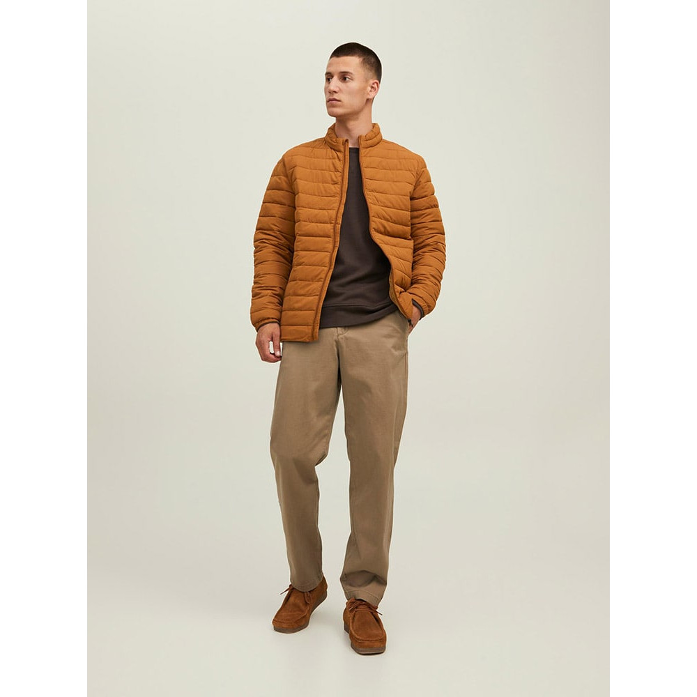 Jack and Jones Μπεζ Μπουφάν τύπου Puffer - 12211129 